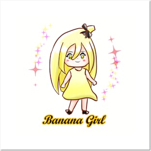 Banana Girl Posters and Art